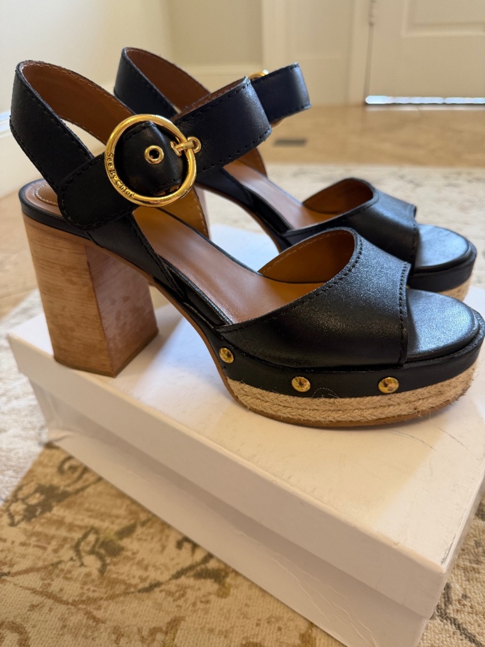 SeeByChloe black heels